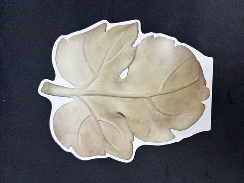 【V&A_O】ダイカットポストカード(イチジクの葉)