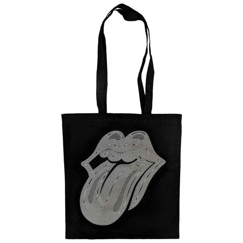 【The Rolling Stones】トートバッグ(シルバー)