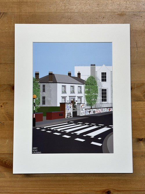 【Abbey Road Studios】ポスター11x14【Crossing Print】