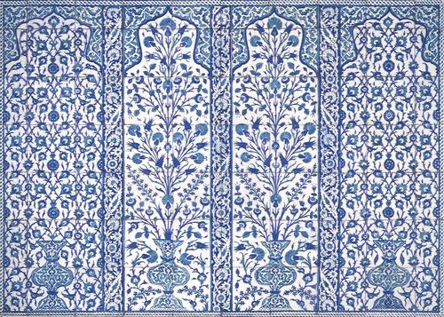 【V&A_O】ポストカード(80タイルのパネル)