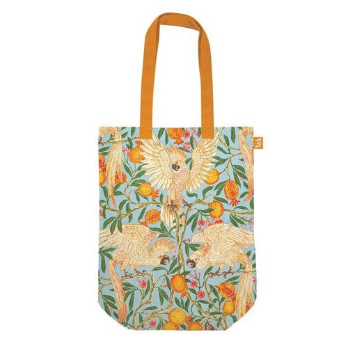 【V&A】トートバッグ【COCKATOO AND POMEGRANATE】