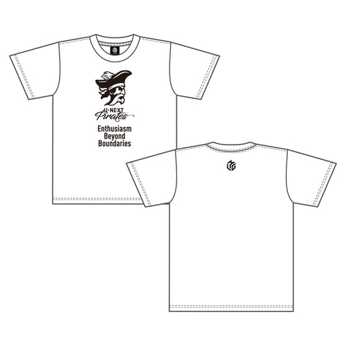 エナメルプリントTシャツ Mリーグ U-NEXT Pirates L