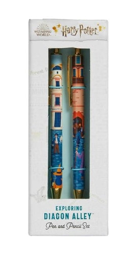 Harry Potter: Exploring Diagon Alley Pen and Pencil Set: Set of 2