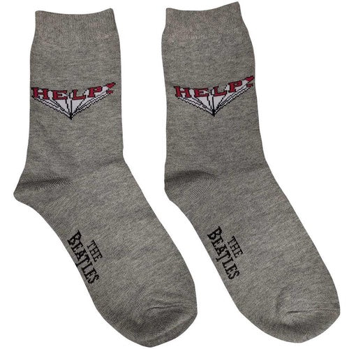 【The Beatles】ソックス(グレー)【Help!】