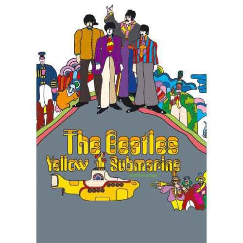 【The Beatles】ポストカード【Yellow Submarine】