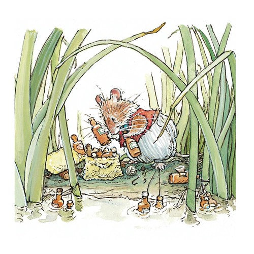 【Brambly Hedge】カード(CHILLING THE REFRESHMENTS)【M&G】