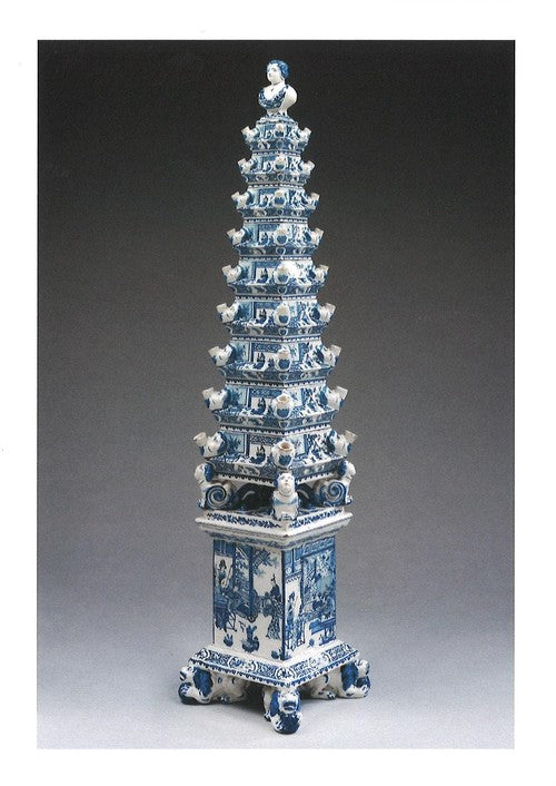 【V&A_O】ポストカード(花のピラミッド)