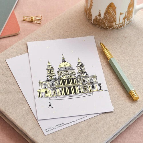 【Victoria Eggs】ポストカード(St Paul's Cathedral)【Quintessentially London】