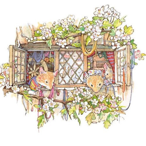 【Brambly Hedge】カード(THE WEAVERS COTTAGE)【M&G】