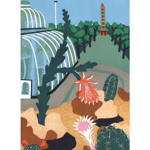 【V&A_M&G】グリーティングカード(KEW GARDENS-1)【Transport For London】