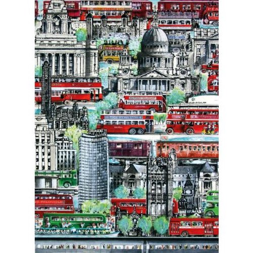 【V&A_M&G】グリーティングカード(CITY OF LONDON)【Transport For London】