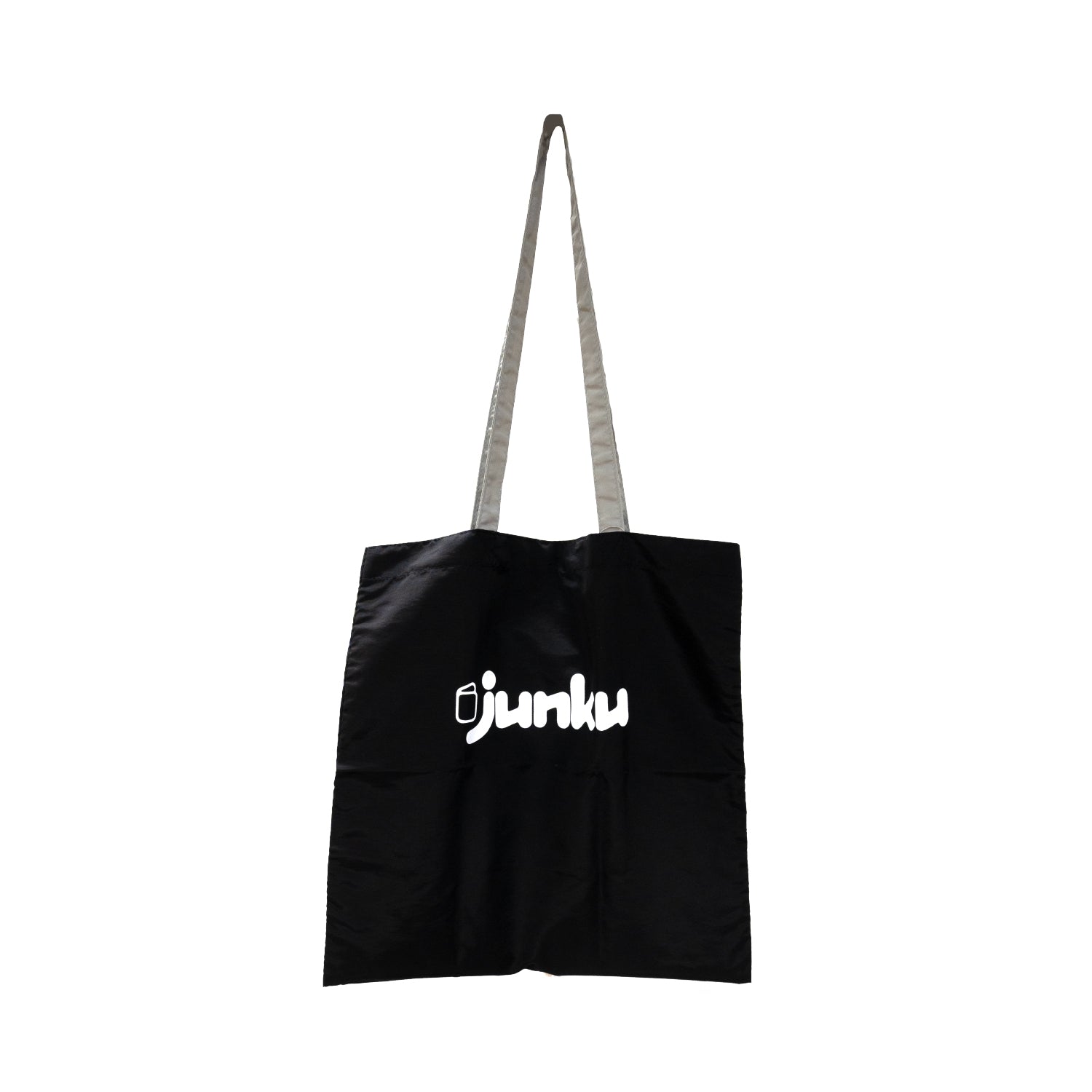 ポケットに収納できるエコバッグ(旧ロゴ柄・ブラック)