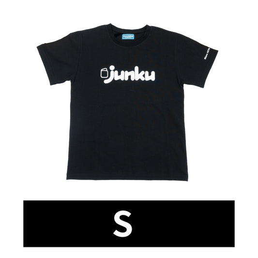 ロゴプリントTシャツ(旧ロゴ柄・ブラック S)