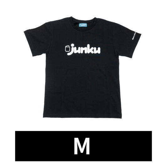ロゴプリントTシャツ(旧ロゴ柄・ブラック M)
