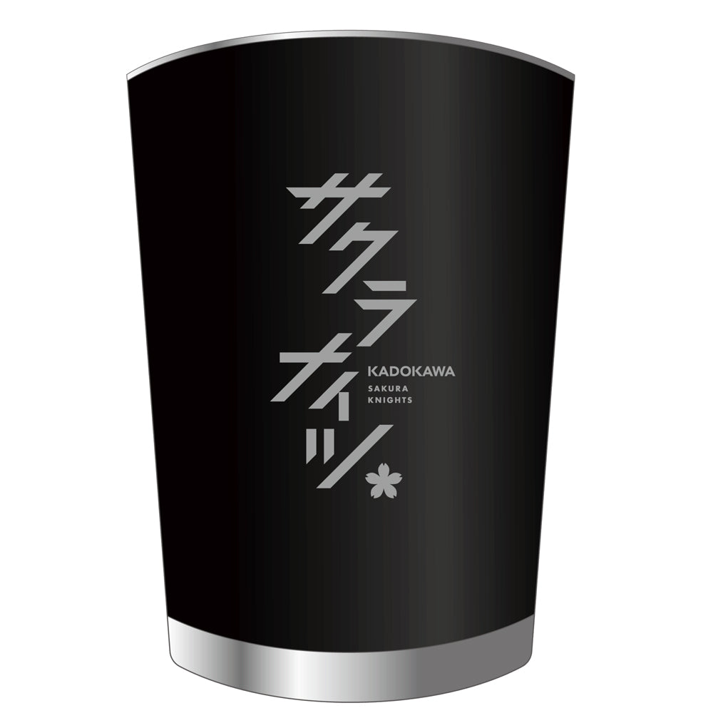 ステンレスタンブラー Mリーグ KADOKAWAサクラナイツ ブラック