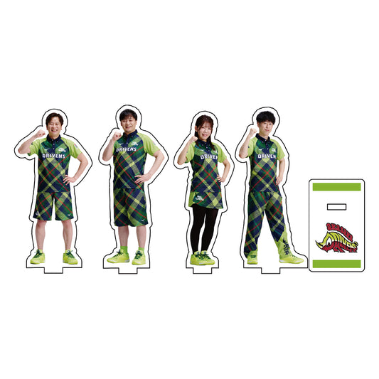 プレーヤーズアクリルスタンド Mリーグ2024-25 赤坂ドリブンズ