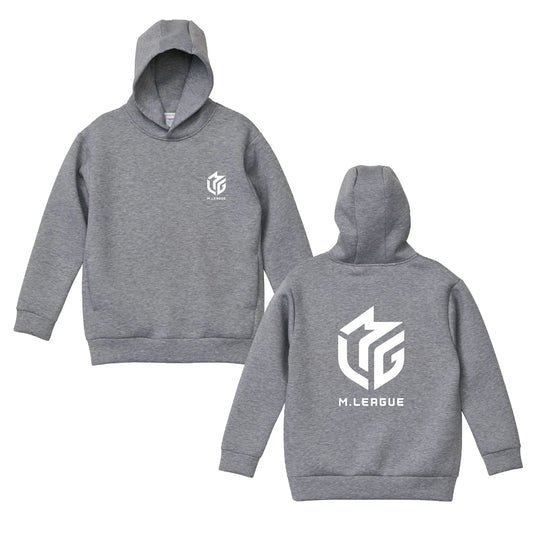 プルオーバーパーカー Mリーグ リーグロゴ グレー L