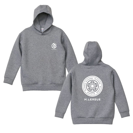 プルオーバーパーカー Mリーグ 一筒 グレー XL