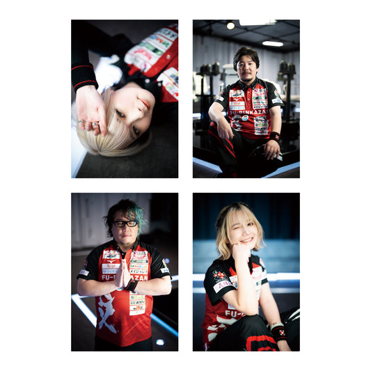 ポストカードセット Mリーグ2024-25 EX風林火山 B