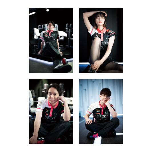 ポストカードセット Mリーグ2024-25 KADOKAWAサクラナイツ B