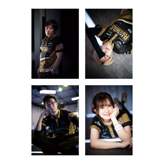 ポストカードセット Mリーグ2024-25 渋谷ABEMAS B