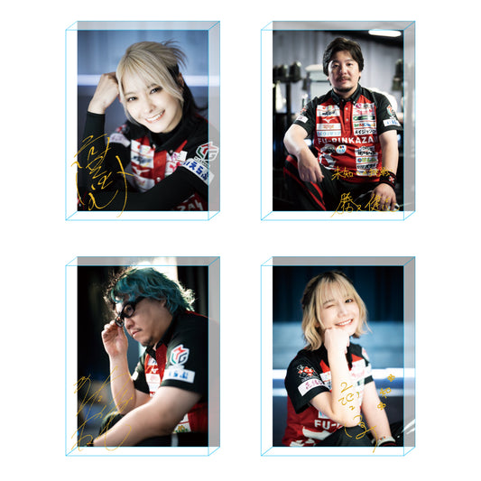 アクリルブロックセット Mリーグ2024-25 EX風林火山