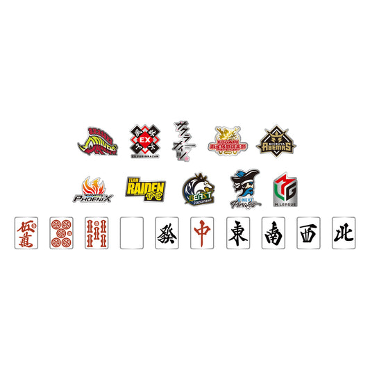 ロゴ・麻雀牌ピンズ Mリーグ BOXセット