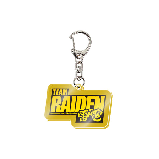 ロゴアクリルキーホルダー Mリーグ TEAM RAIDEN/雷電