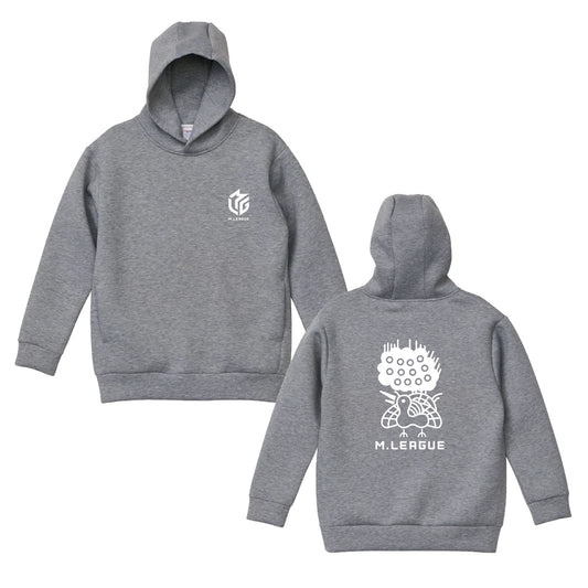 プルオーバーパーカー Mリーグ 一索 グレー XL