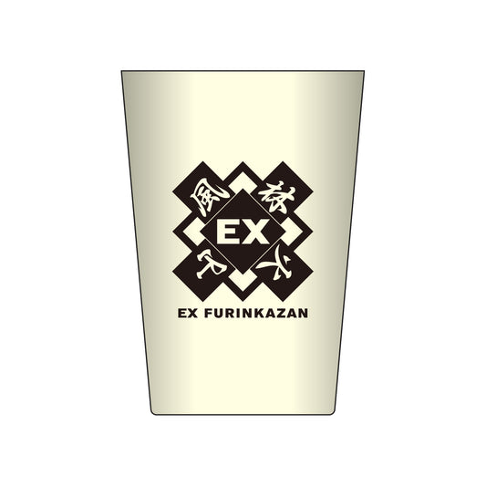ステンレスタンブラー Mリーグ EX風林火山 ホワイト 3D