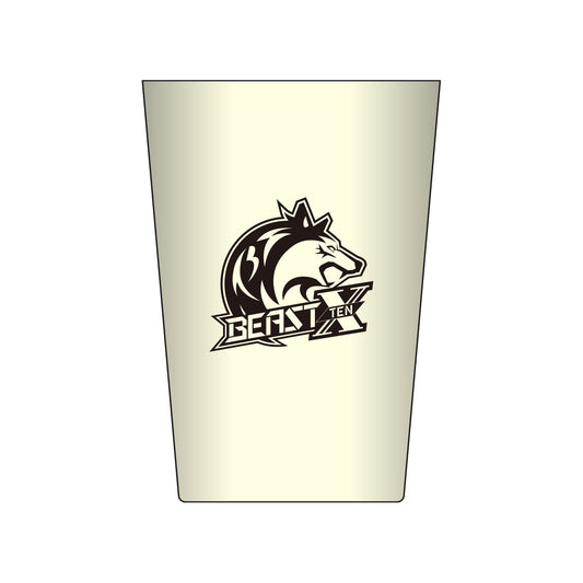 ステンレスタンブラー Mリーグ BEAST X ホワイト 3D