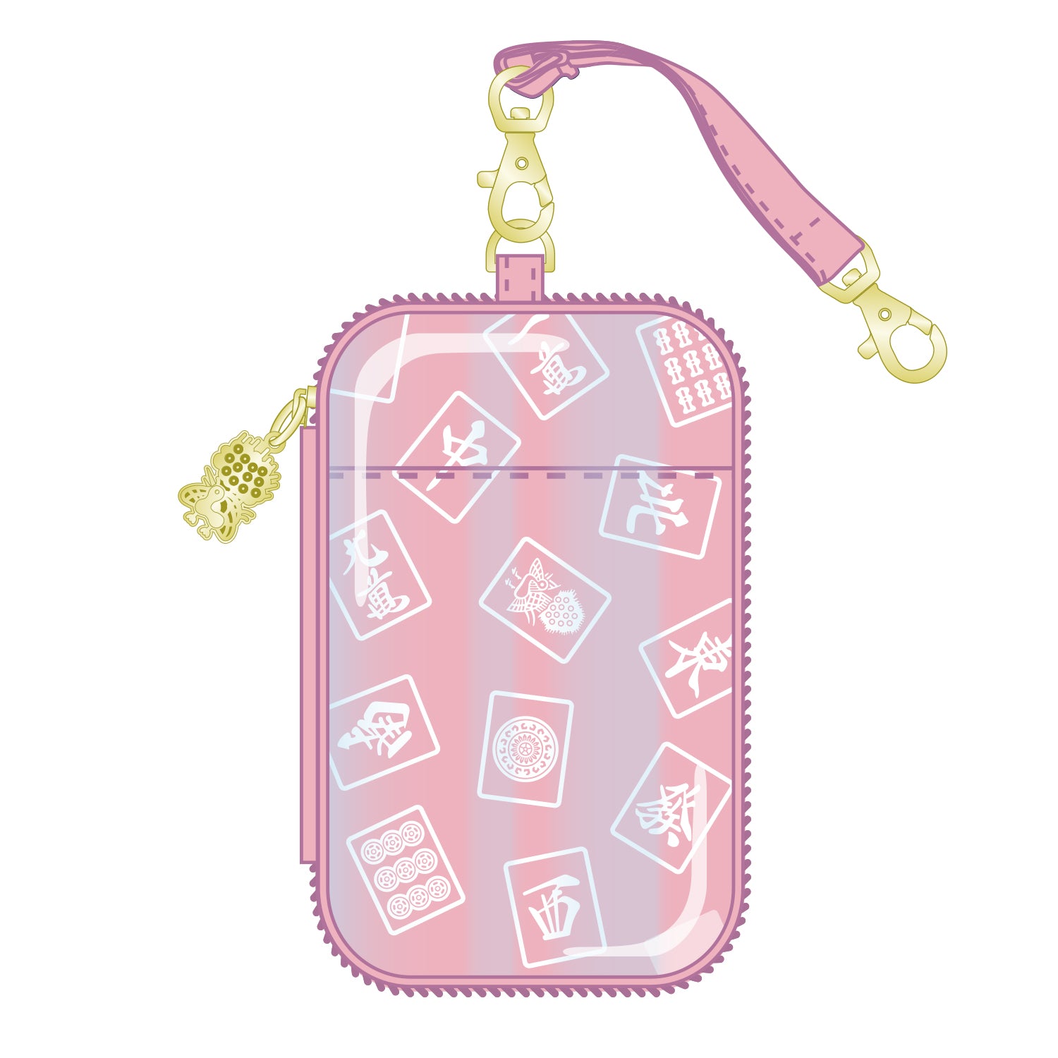 コレクションポーチ Mリーグ ピンク