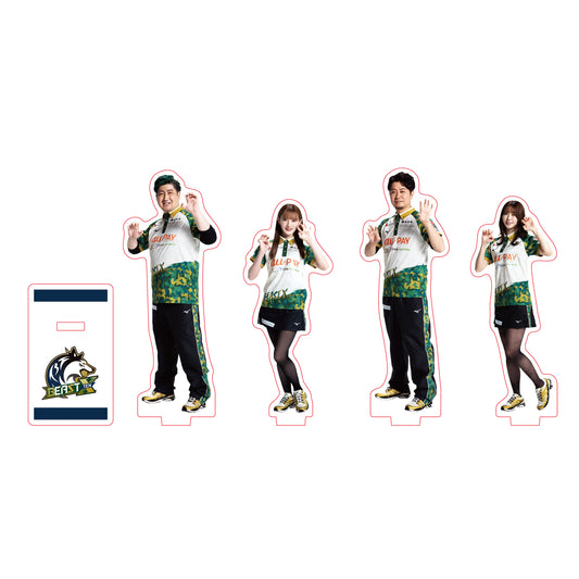 プレイヤーズアクリルスタンド Mリーグ2025-26 BEAST X