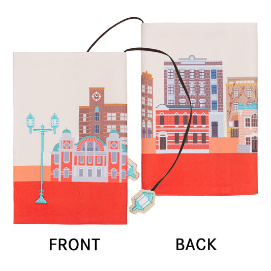 丸善オリジナル ご当地ブックカバー 大阪 ガス燈