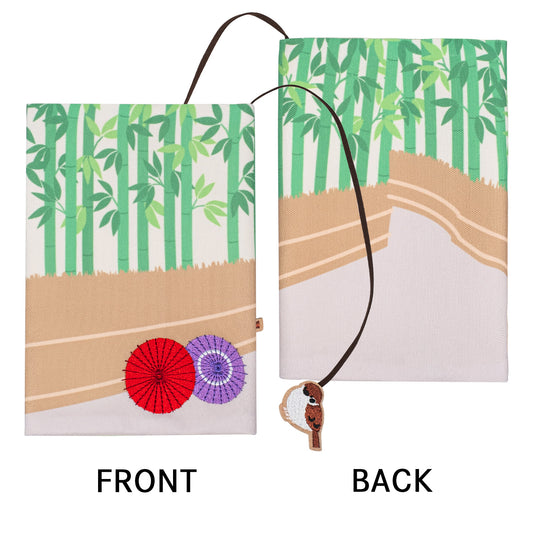 丸善オリジナル ご当地ブックカバー 京都 ふくら雀