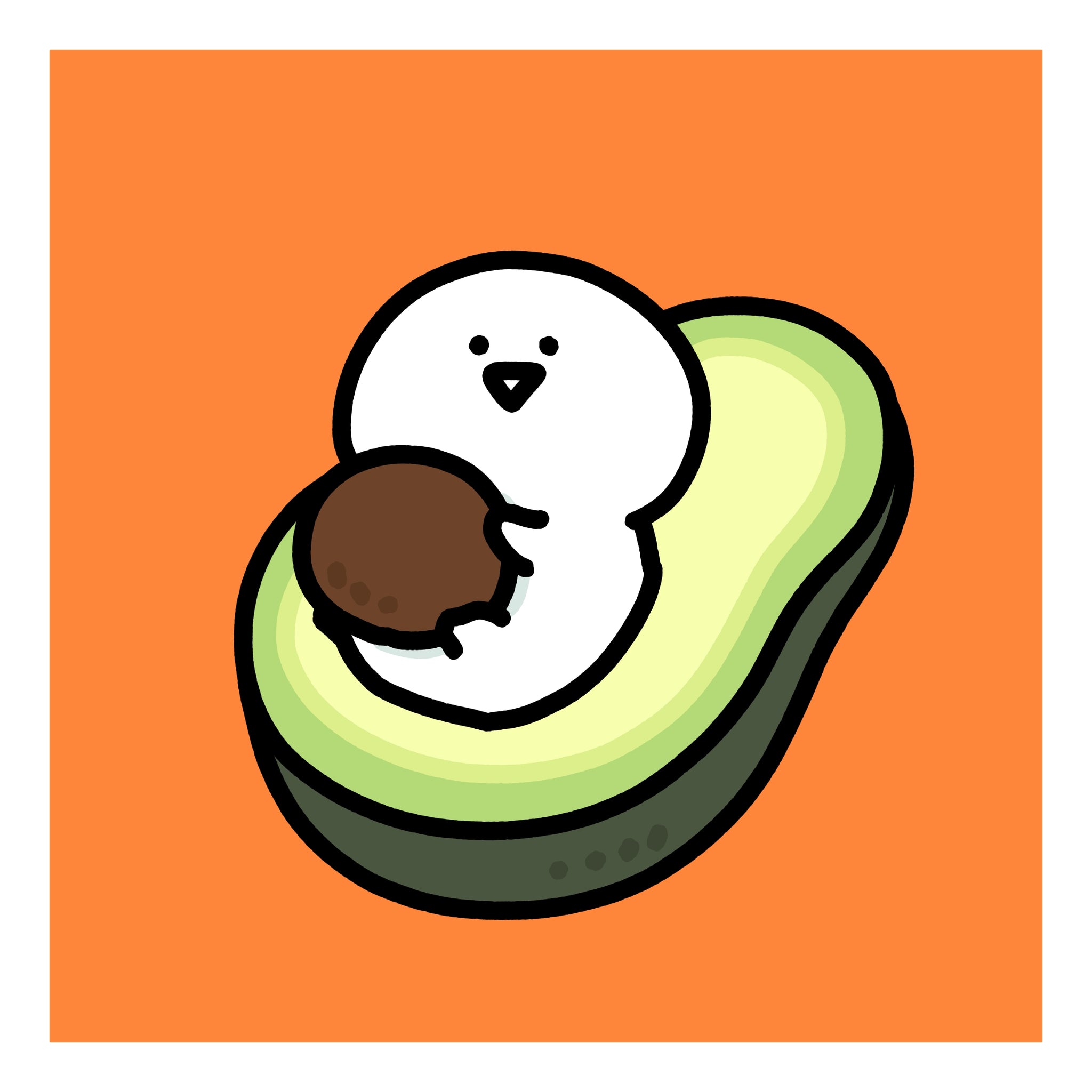 お文具といっしょ 複製原画 アボあな