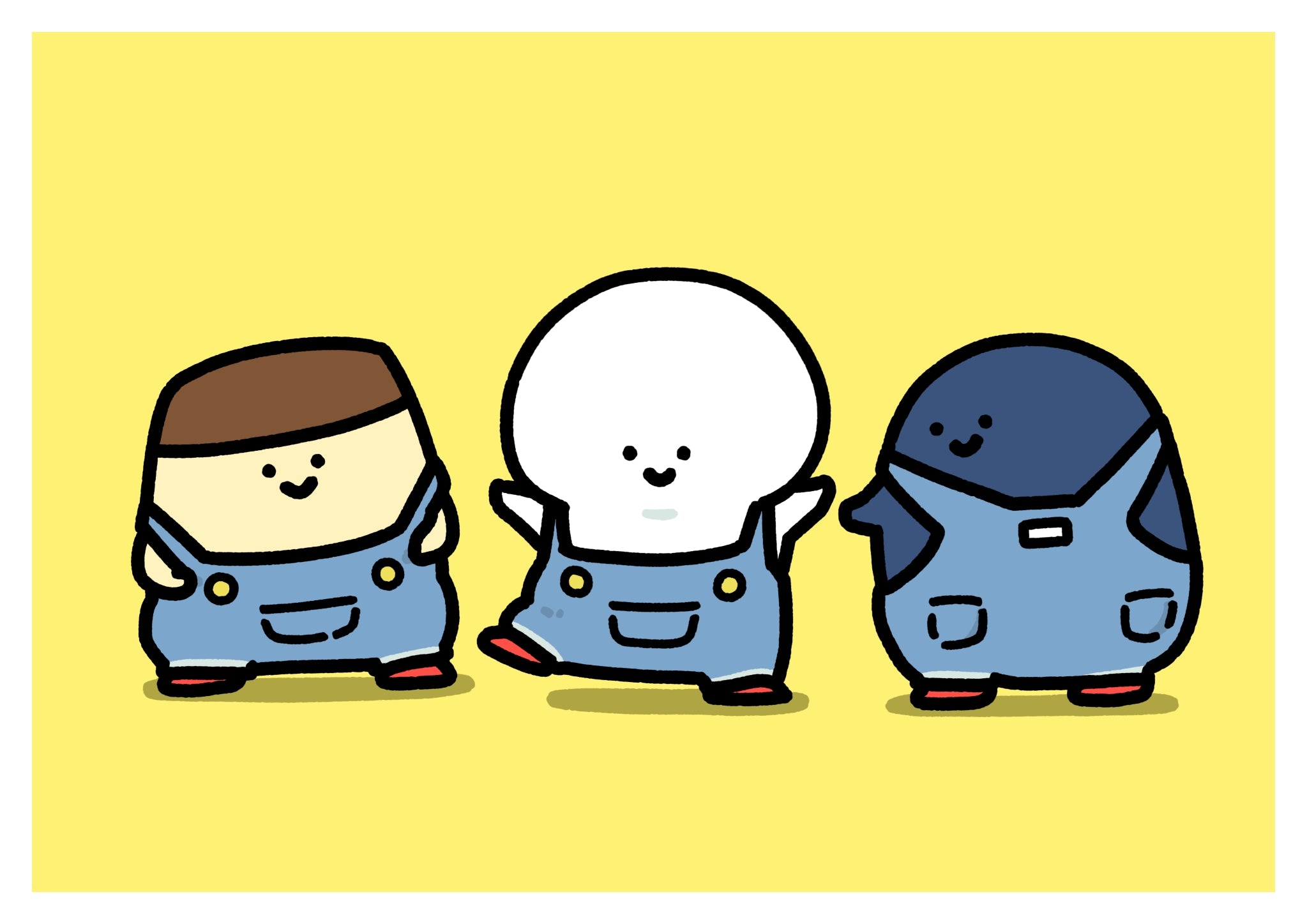 お文具といっしょ 複製原画 オーバーオーバー