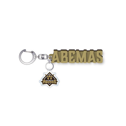 2層ラバーキーホルダー Mリーグ 渋谷ABEMAS