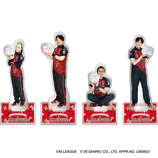 サンリオキャラクターズ プレイヤーズアクリルスタンド Mリーグ2025-26 EX風林火山|リトルツインスターズ キキ&ララ