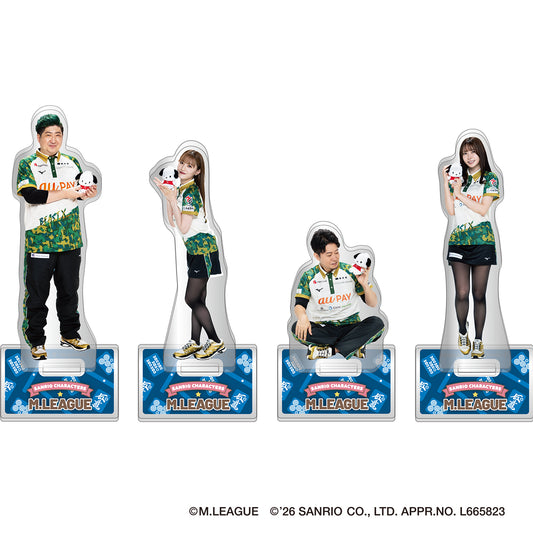 サンリオキャラクターズ プレイヤーズアクリルスタンド Mリーグ2025-26 BEAST X|ポチャッコ