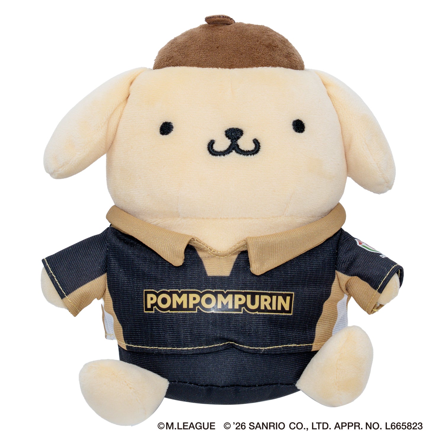 サンリオキャラクターズ ぬいぐるみ Mリーグ2025-26 渋谷ABEMAS|ポムポムプリン