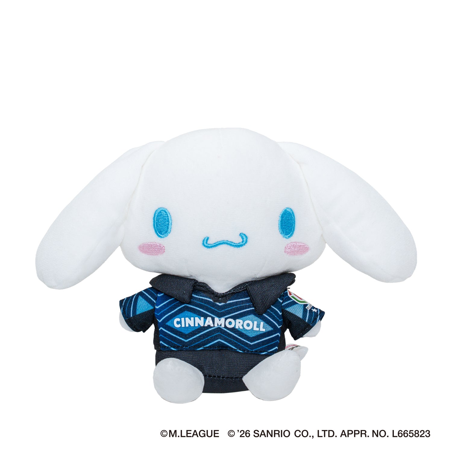 サンリオキャラクターズ ぬいぐるみ Mリーグ2025-26 U-NEXT Pirates|シナモロール