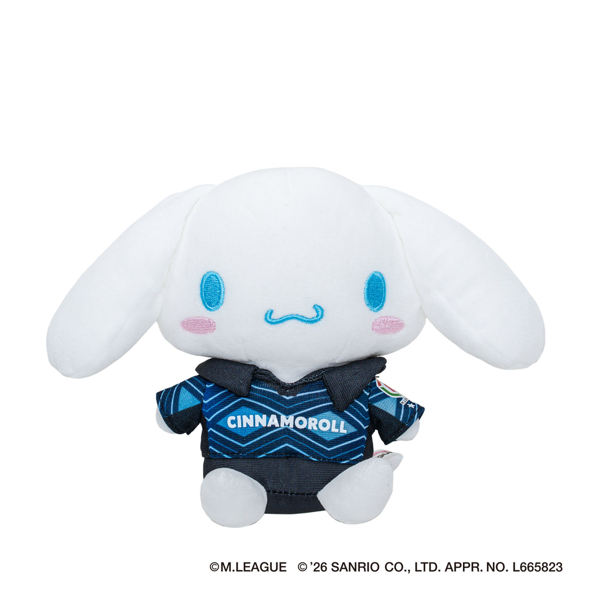 サンリオキャラクターズ ぬいぐるみ Mリーグ2025-26 U-NEXT Pirates|シナモロール