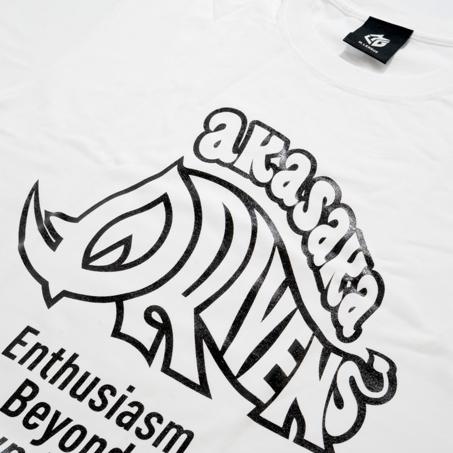 エナメルプリントTシャツ Mリーグ 赤坂ドリブンズ XL