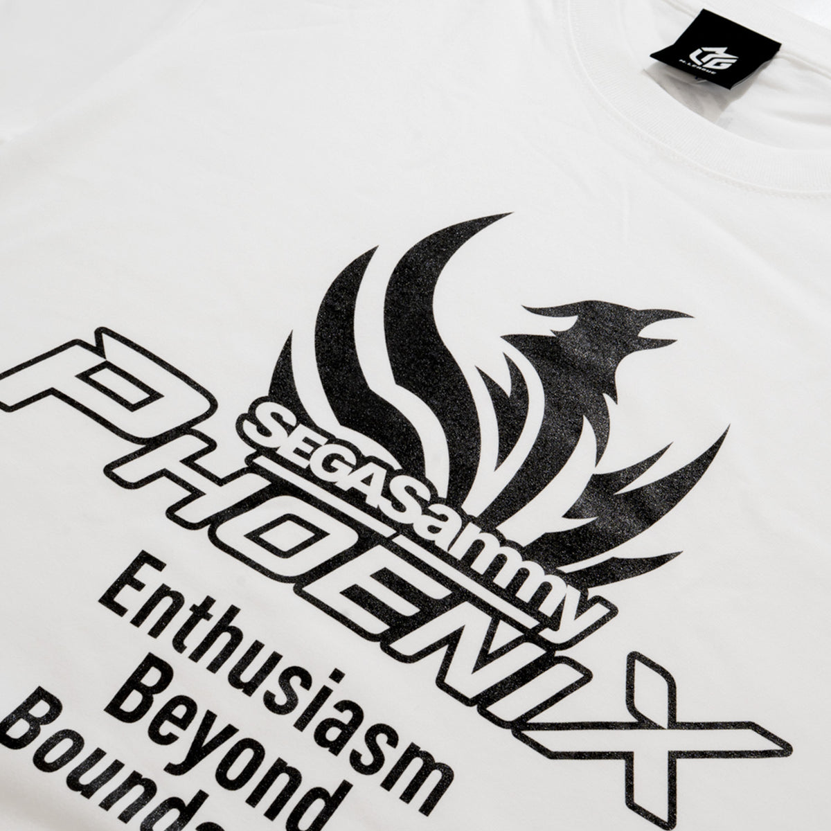 エナメルプリントTシャツ Mリーグ セガサミーフェニックス L