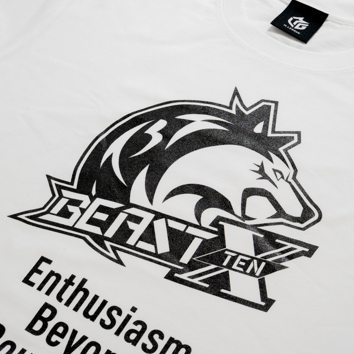 エナメルプリントTシャツ Mリーグ BEAST X XL