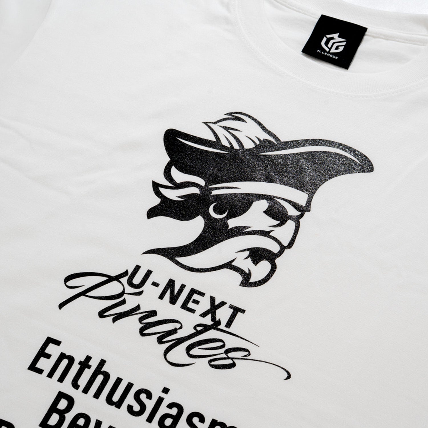 エナメルプリントTシャツ Mリーグ U-NEXT Pirates XL