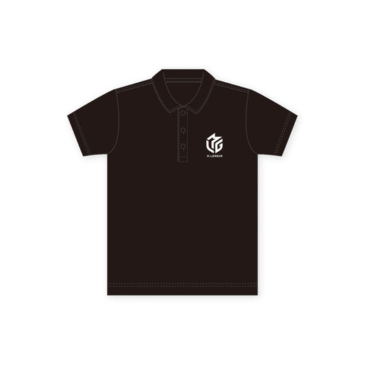 ドライポロシャツ Mリーグ リーグロゴ ブラック XL