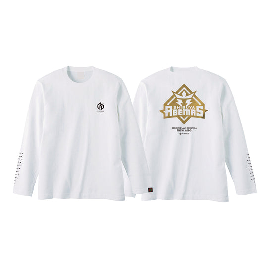 ロングスリーブTシャツ Mリーグ 渋谷ABEMAS L