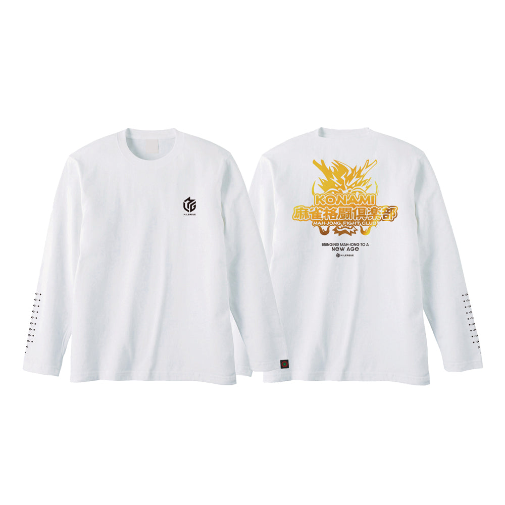ロングスリーブTシャツ Mリーグ KONAMI麻雀格闘倶楽部 XL